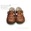 Freycoo New Baby Boy Soft Sole Leather Sandals PB-1007BR